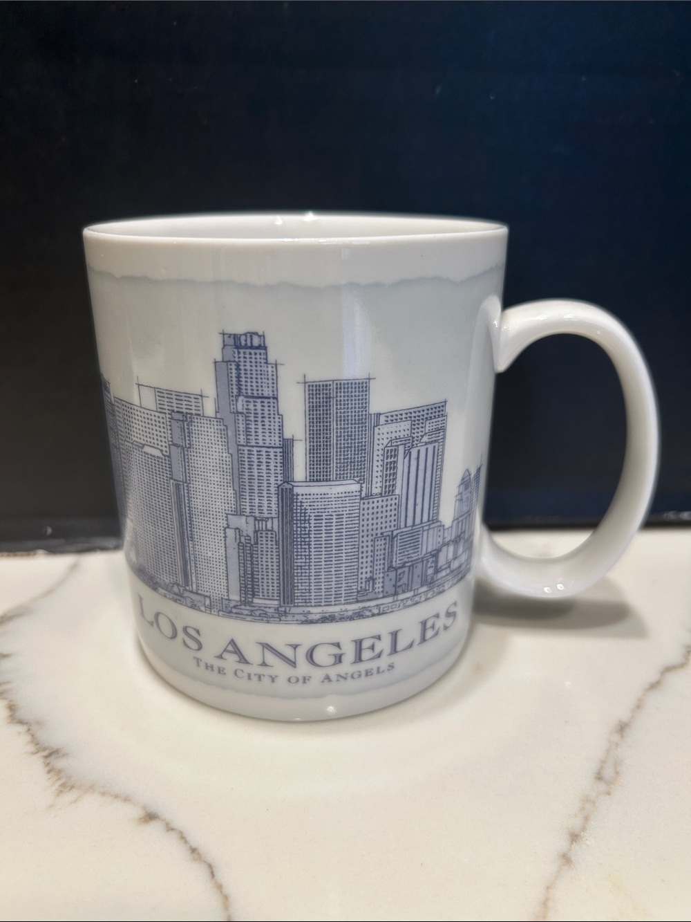 Starbucks Architecture Series Vintage Los Angeles 18 oz Coffee 2006 Mug